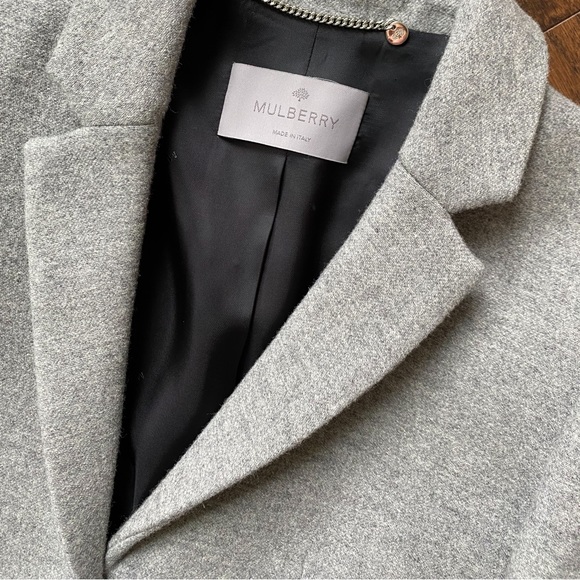 MULBERRY WOOL COAT - Picture 3 of 6